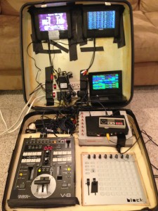 Pixel Seed's live visual rig