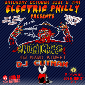 Nightmare on N3RD Street with DJ Cutman!