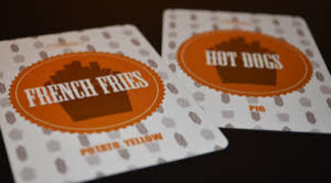 Shawn Pierre's bluffing card game, These French Fires Are Terrible Hot Dogs was developed at PDN