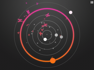 Cipher Prime's musical video game Pulse as made at PDN